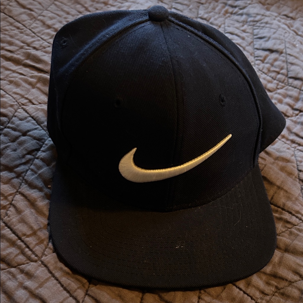 Nike Black And White Logo Cap